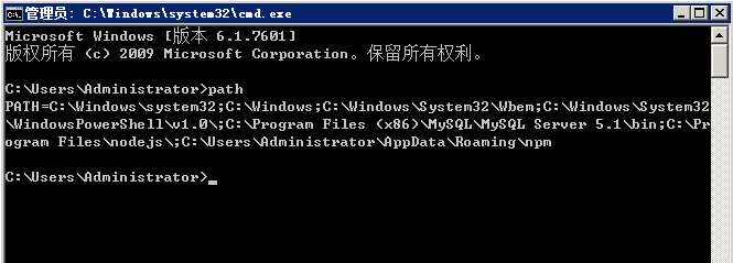 vue开发环境搭建及配置（windows）插图4