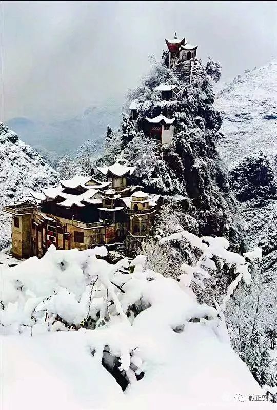 90年代正安雪景，满满的全是回忆…..插图2