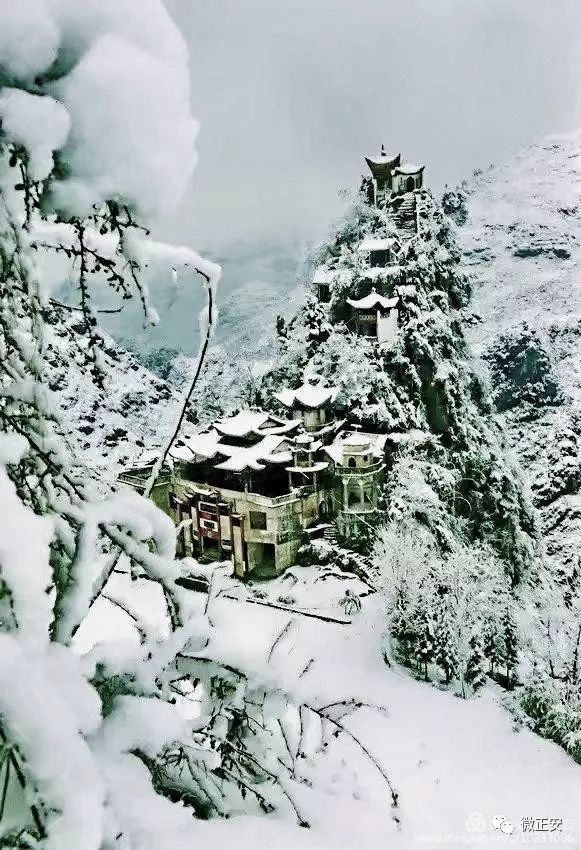 90年代正安雪景，满满的全是回忆…..插图5