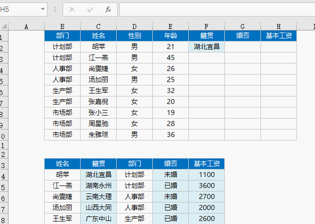 Vlookup函数最经典的12种用法插图1