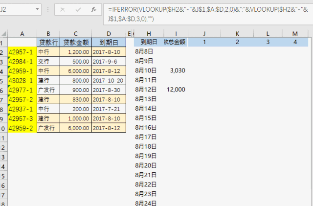 Vlookup函数最经典的12种用法插图15