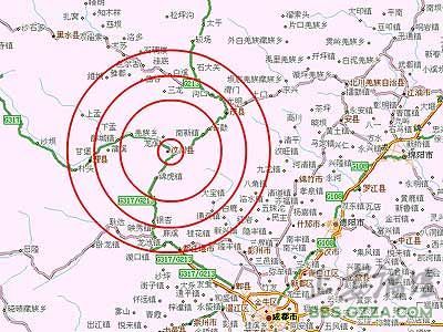 14：32分左右，正安发生轻微地震大约1分钟插图1