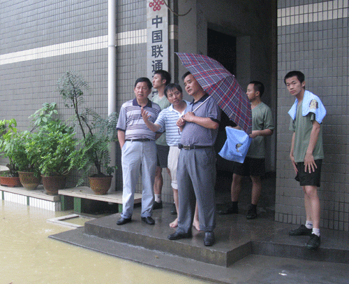 暴雨淹没正安西门开发区大街插图24