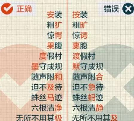 经常写却容易错的100个常见字！插图3