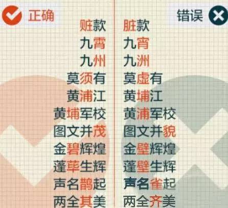 经常写却容易错的100个常见字！插图7