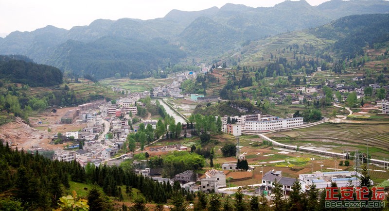 谢坝乡全景图插图1
