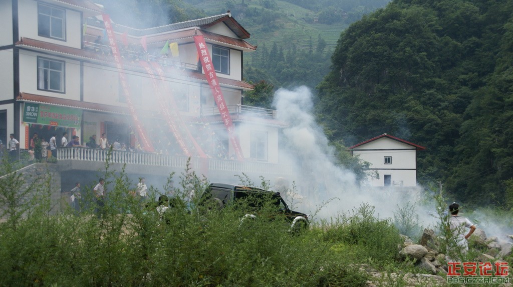 道真古道人家迎宾客 正安驴友骑行游峡谷插图1
