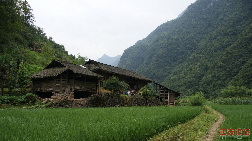 道真古道人家迎宾客 正安驴友骑行游峡谷插图3