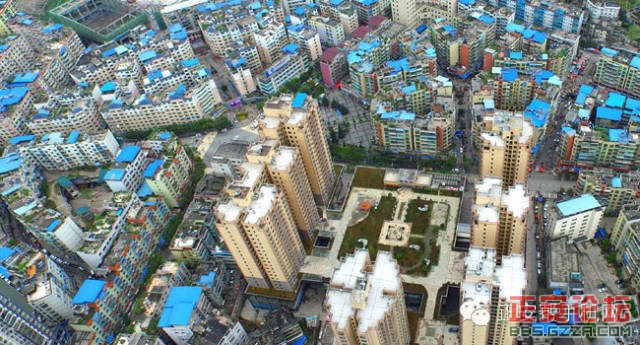 从500米的空中航拍正安，这才是真正的全景插图1
