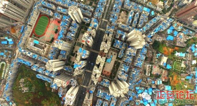 从500米的空中航拍正安，这才是真正的全景插图2