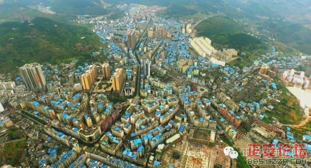 从500米的空中航拍正安，这才是真正的全景插图4