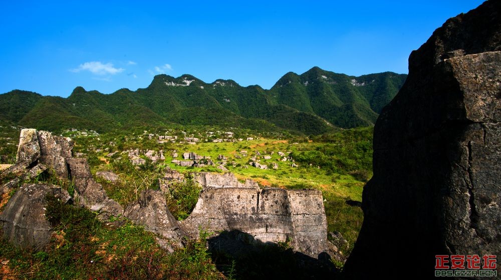 土坪镇华尔山石林风光插图1