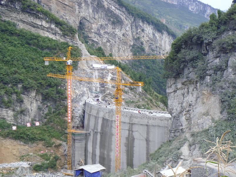 我县重点工程石峰水库建设现场插图3
