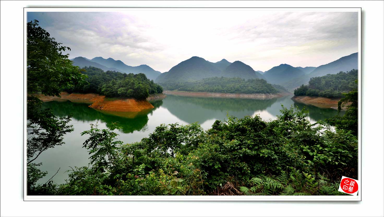 桴焉茶场，五汇水库风光插图5