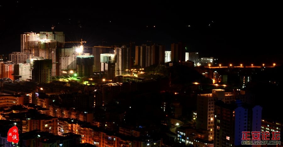 正安县城夜景插图2