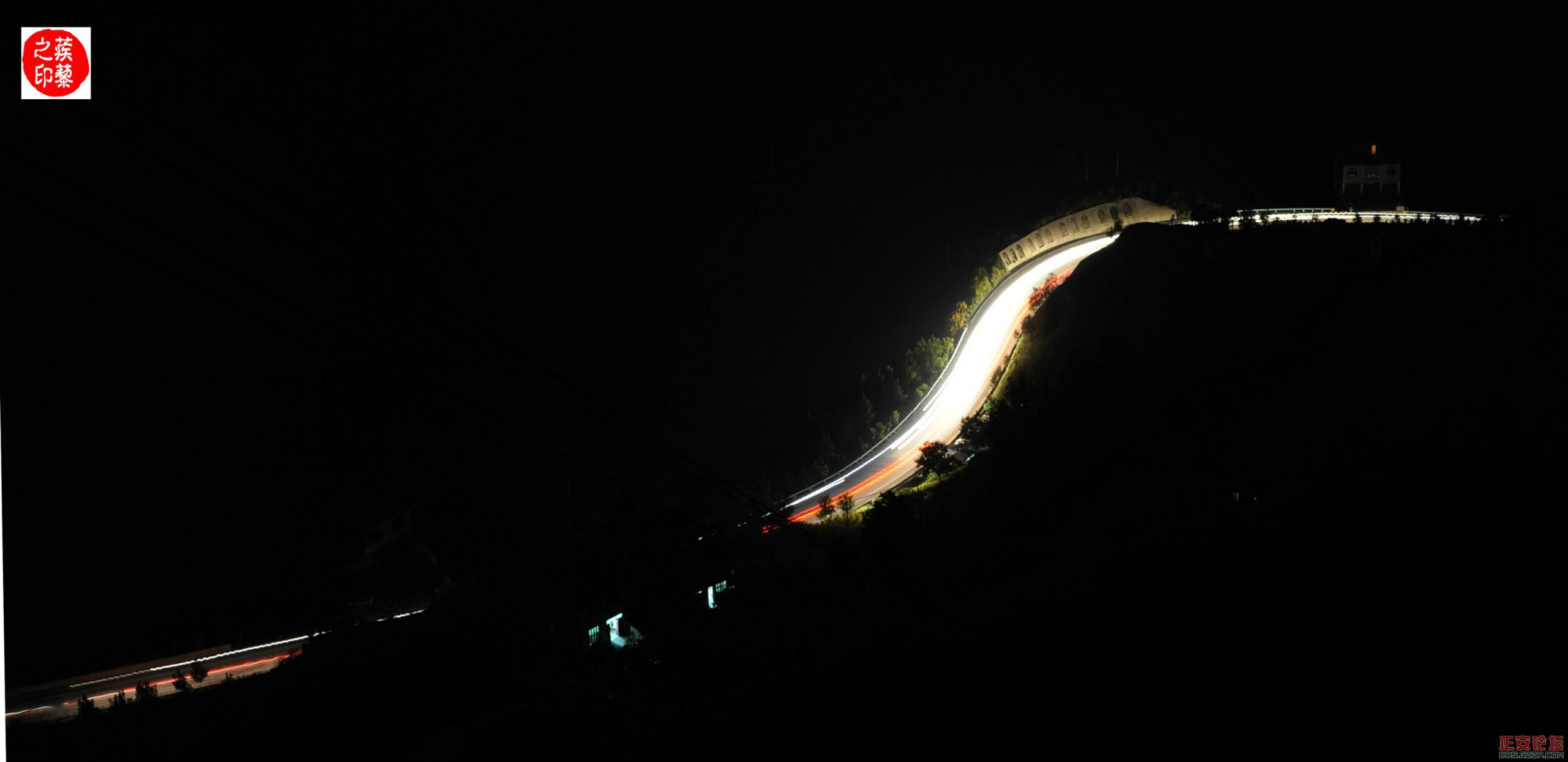 正安山城夜景插图1