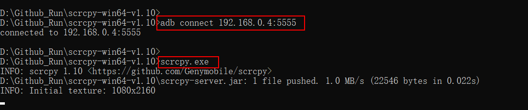 Scrcpy——Android投屏神器使用教程插图3