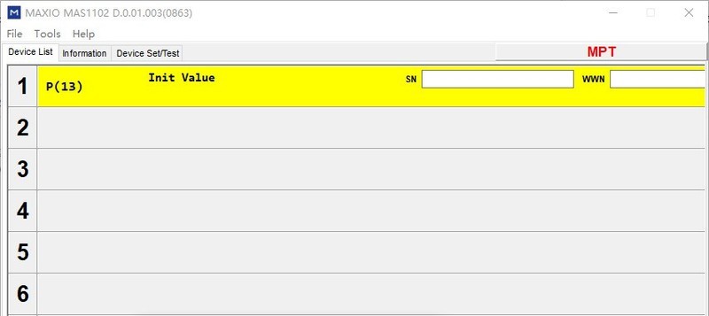 雷克沙NS100 1TB SSD开卡成功教程，MAS1102量产工具下载，MAS1102-TAS-MPT-D.0.01.003